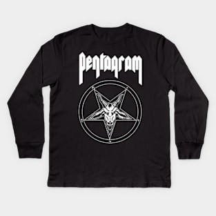 Pentagram Kids Long Sleeve T-Shirt